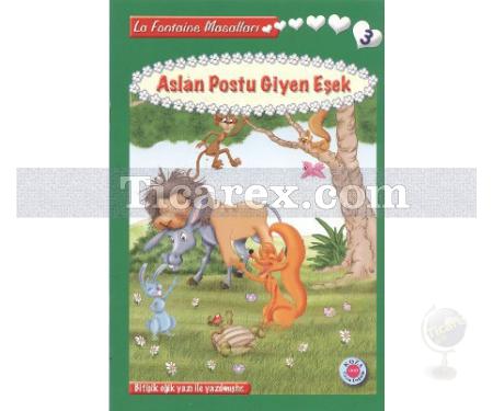 La Fontaine Masalları - Aslan Postu Giyen Eşek | Bitişik Eğik El Yazısı İle | Jean De La Fontaine - Resim 1