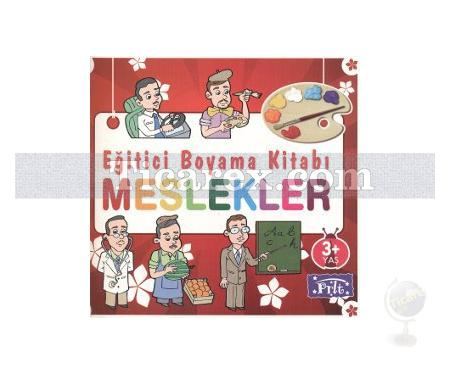 Eğitici Boyama Kitabı: Meslekler | Kolektif - Resim 1