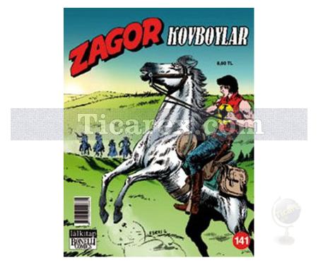 Zagor Sayı: 141 - Kovboylar | Moreno Burattini - Resim 1