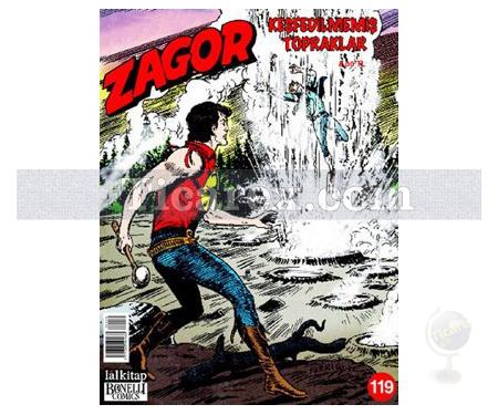 Zagor Sayı: 119 - Keşfedilmemiş Topraklar | Moreno Burattini - Resim 1