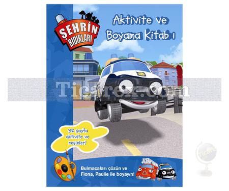 Şehrin Bıdıkları - Aktivite Kitabı ve Boyama Kitabı | Elin Ferner - Resim 1