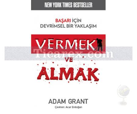 Vermek ve Almak | Adam Grant - Resim 1