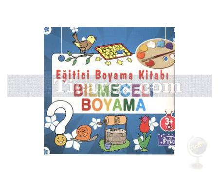 Eğitici Boyama Kitabı: Bilmeceli Boyama | Kolektif - Resim 1