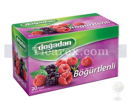 Doğadan Böğürtlenli Meyve Çayı Süzen Poşet 20'li | 50 gr - Resim 1