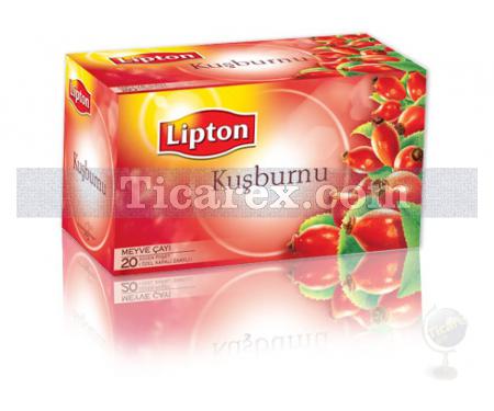 Lipton Kuşburnu Meyve Çayı Süzen Poşet 20'li | 60 gr - Resim 1