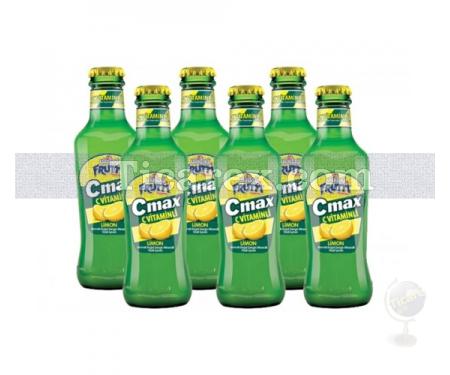 Uludağ Frutti C Max Limonlu Maden Suyu - 6x200ml | 1200 ml - Resim 1