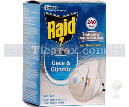 Raid Elektro Mat Gece & Gündüz Elektro Isıtıcı Makine + Yedek - Resim 1