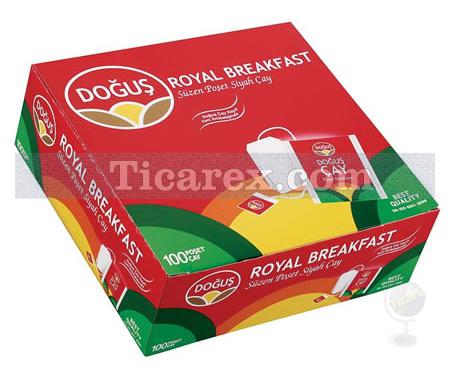 Doğuş Royal Breakfast Süzen Poşet Çay 100'lü | 200 gr - Resim 1