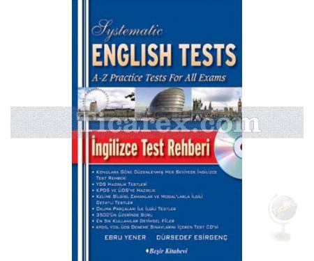 Systematic English Tests - İngilizce Test Rehberi | Dürsedef Esirgenç, Ebru Yener - Resim 1