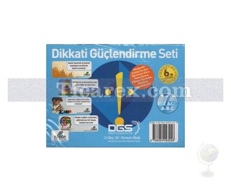 Dikkati Güçlendirme Seti 7 Yaş (3 Kitap Set) | Osman Abalı - Resim 1