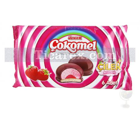 Ülker Çokomel Çilek Aromalı 6'lı | 78 gr - Resim 1