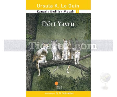 Dört Yavru | Kanatlı Kediler Masalı 1 | Ursula K. Le Guin - Resim 1