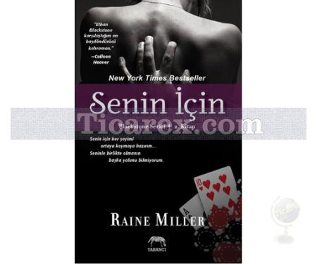 Senin İçin | Raine Miller - Resim 1