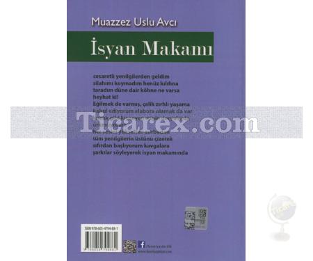 İsyan Makamı | Muazzez Uslu Avcı - Resim 2