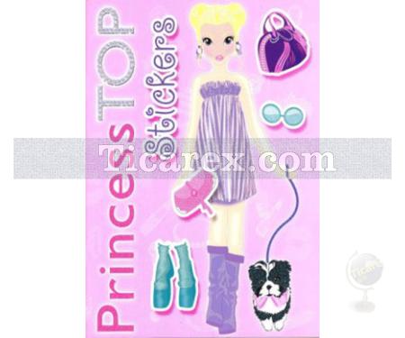 Princess Top Stickers Pembe | Kolektif - Resim 1