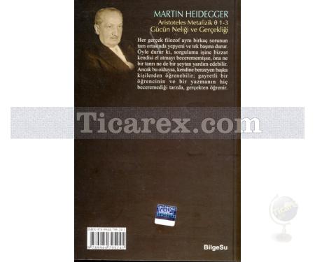 Aristoteles Metafizik 1-3 Gücün Neliği ve Gerçekliği | Martin Heidegger - Resim 2