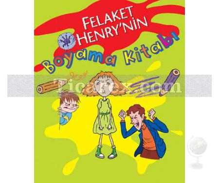 Felaket Henry'nin Boyama Kitabı | Francesca Simon - Resim 1