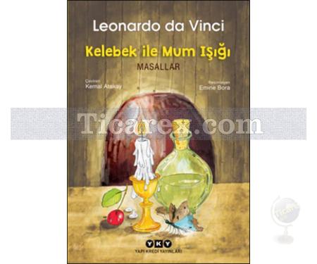 Kelebek ile Mum Işığı | Leonardo Da Vinci - Resim 1