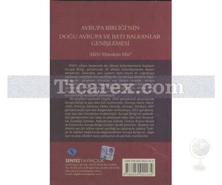 Avrupa Birliği'nin Doğu Avrupa ve Batı Balkanlar Genişlemesi | AB36 Mümkün mü? | Altığ Günar, Ercüment Tezcan, İlhan Aras - Resim 2