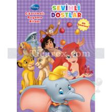 Disney Sevimli Dostlar - Çıkartmalı Boyama Kitabı | Kolektif