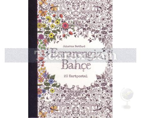 Esrarengiz Bahçe Kartpostal Kitabı | 20 Adet Kartpostal | Johanna Basford - Resim 1