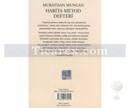 Harita Metod Defteri | Murathan Mungan - Resim 2