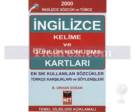 İngilizce Kelime ve Günlük Konuşma Kartları | 2000 İngilizce Sözcük ve Tümce | Kolektif - Resim 1