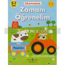 Çıkartmalarla Zamanı Öğrenelim 5-7 Yaş | Pazartesi | Kolektif