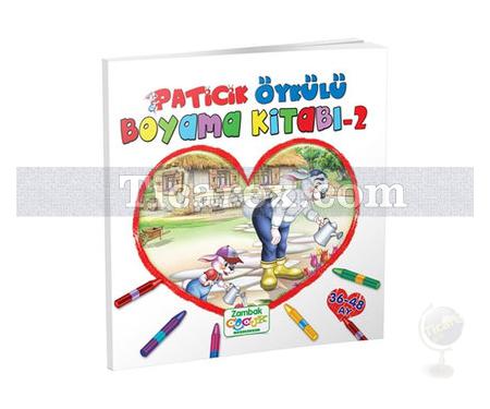 Çiçekleri Seviyorum | Paticik Öykülü Boyama Kitabı 2 | Kolektif - Resim 1