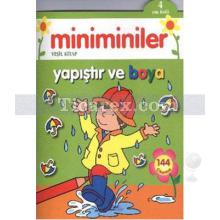 miniminiler_yesil_kitap_yapistir_ve_boya