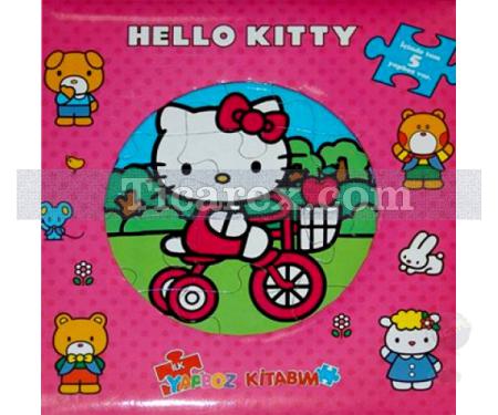 Hello Kitty İlk Yapboz Kitabım | ( Ciltli ) | Kolektif - Resim 1