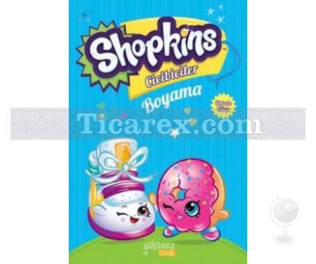 Shopkins Cicibiciler Boyama Kitabı - Mavi | Kolektif - Resim 1