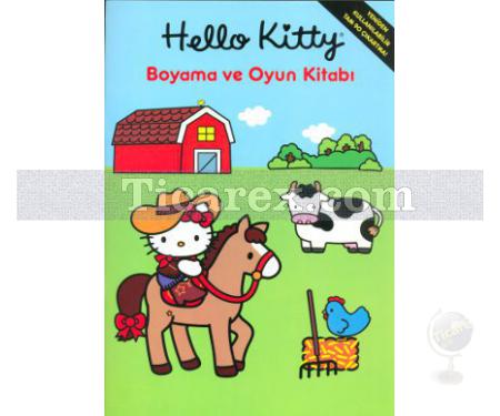 Hello Kitty Boyama ve Oyun Kitabı | Kolektif - Resim 1