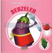 Sebzeler | Tekerlemeli Boyama Kitapları 1 | Kolektif