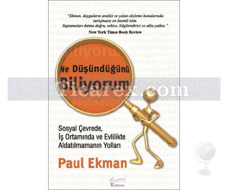 Ne Düşündüğünü Biliyorum | Paul Ekman - Resim 1